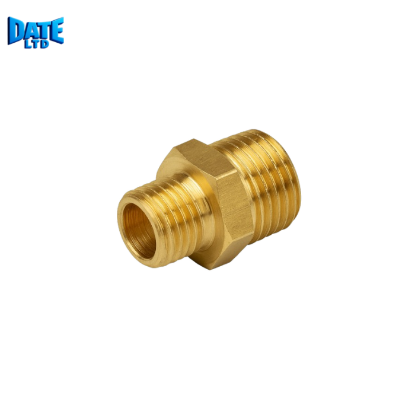 Слика на Дупла нипла МС 1/4" – 1/4" (материјал месинг) 